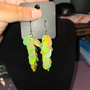 BUNDLE ANY 2, PAY ONE PRICE. Iridescent Dangle Earrings